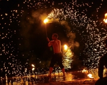 feuershow dresden